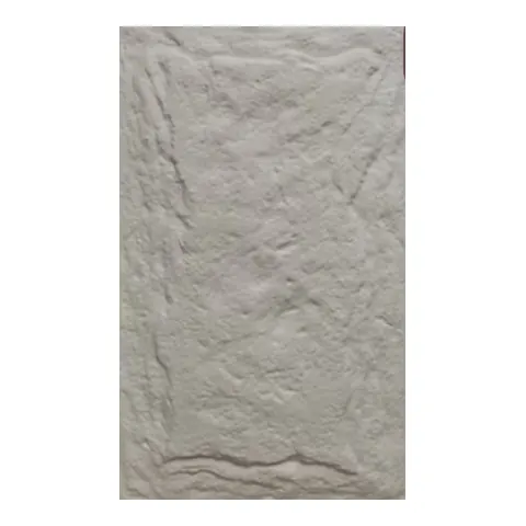 بديل الحجر بلاطة 50 × 80 أبيض (قابلة للدهان)